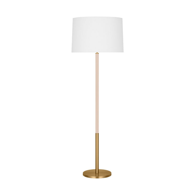 Visual Comfort Studio KST1051BBSBLH1 Monroe One Light Floor Lamp, Burnished Brass Main Image.jpg