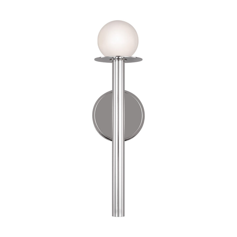 Visual Comfort Studio KW1001PN Nodes One Light Bath Vanity, Polished Nickel Main Image.jpg