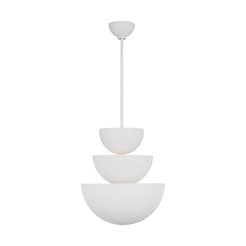 Visual Comfort Studio LXC1039CPST Beaunay Nine Light Chandelier, Cast Plaster Main Image.jpg