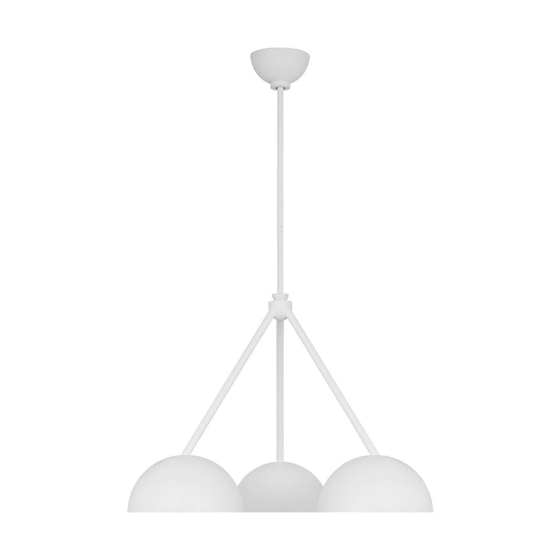 Visual Comfort Studio LXC1043CPST Beaunay Three Light Chandelier, Cast Plaster Main Image.jpg