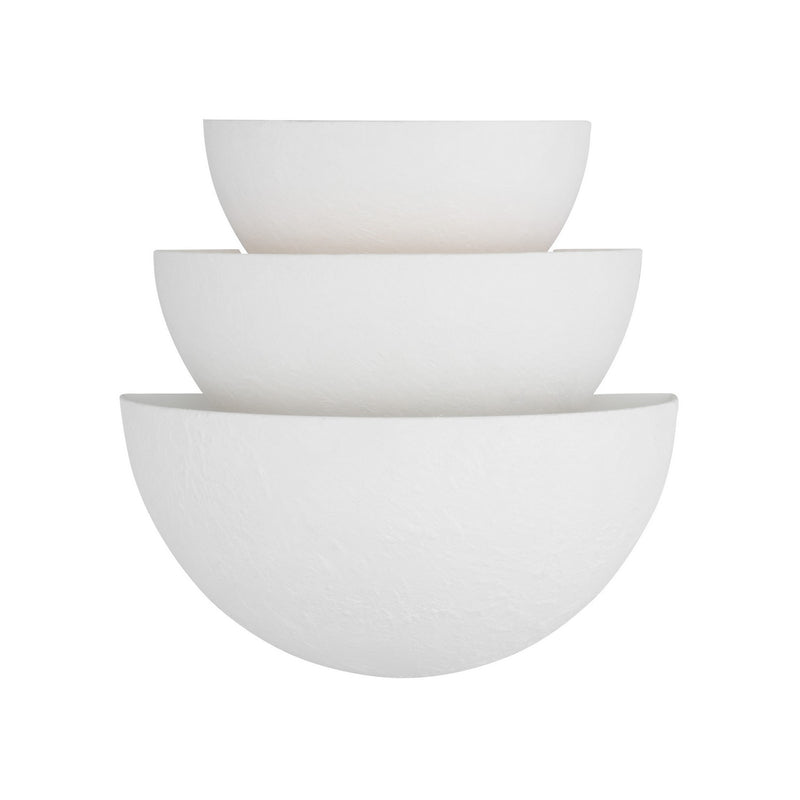 Visual Comfort Studio LXW1021CPST Beaunay One Light Wall Sconce, Cast Plaster Main Image.jpg
