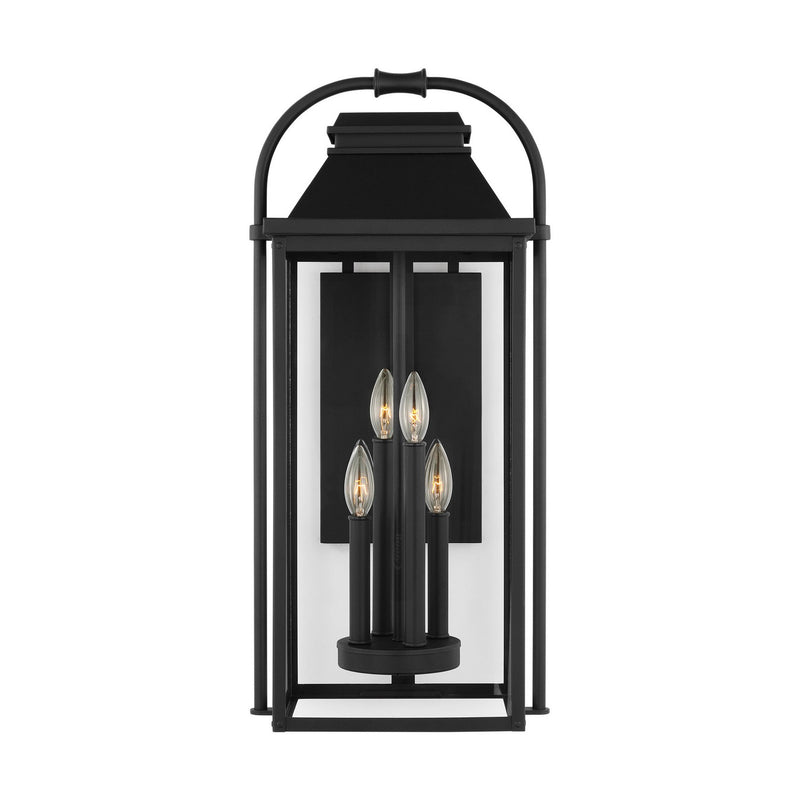 Visual Comfort Studio OL13202TXB Wellsworth Four Light Outdoor Wall Sconce, Textured Black Main Image.jpg