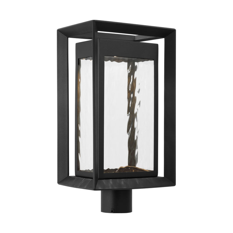 Visual Comfort Studio OL13707TXB-L1 Urbandale LED Outdoor Post Fixture, Textured Black Main Image.jpg
