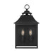 Visual Comfort Studio OL14400TXB Galena Two Light Outdoor Wall Sconce, Textured Black Main Image.jpg