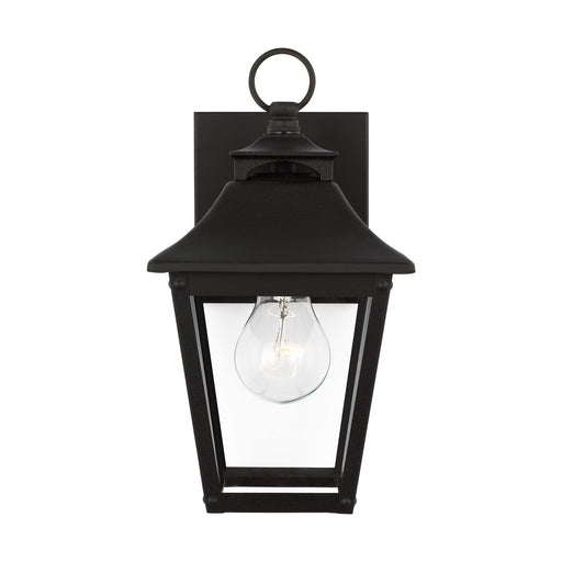 Visual Comfort Studio OL14401TXB Galena One Light Outdoor Wall Sconce, Textured Black Main Image.jpg