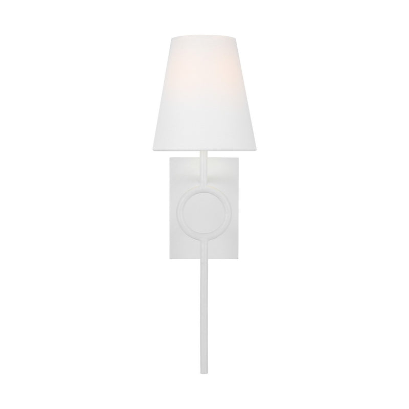 Visual Comfort Studio TFW1021MWT Montour One Light Wall Sconce, Matte White Main Image.jpg