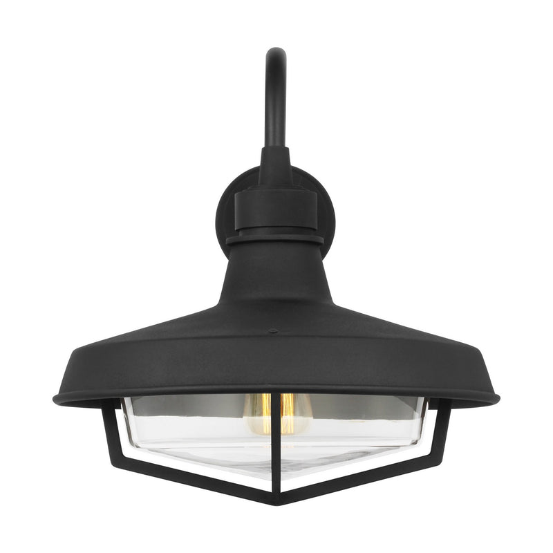 Visual Comfort Studio TO1001TXB Hollis One Light Outdoor Wall Sconce, Textured Black Main Image.jpg