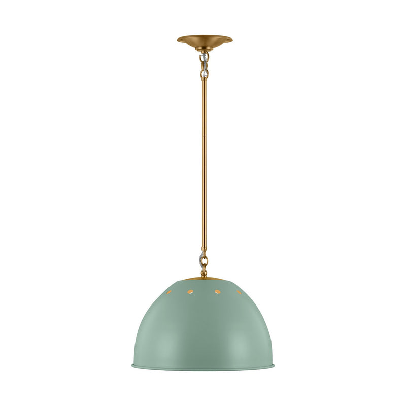 Visual Comfort Studio TP1181EPSBBS Robbie One Light Pendant, Eucalyptus Main Image.jpg