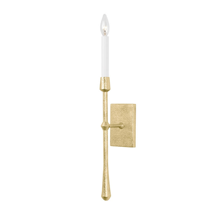 Hudson Valley 2221-VGL Hathaway One Light Wall Sconce, Vintage Gold Leaf Main Image.jpg