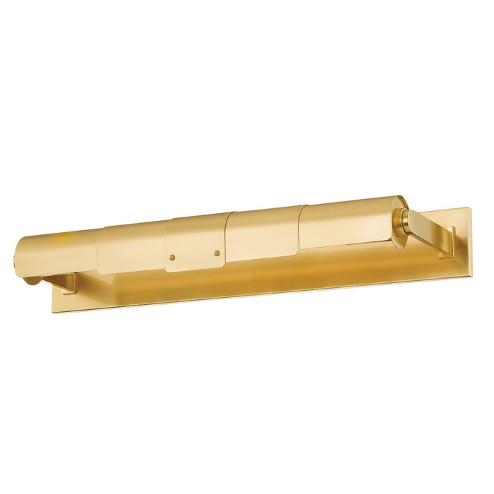 Hudson Valley 4224-AGB Oneonta Two Light Picture Light, Aged Brass Main Image.jpg