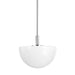 Hudson Valley 5915-PN Lethbridge One Light Pendant, Polished Nickel Main Image.jpg