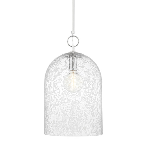 Hudson Valley 7514-PN Belleville One Light Pendant, Polished Nickel Main Image.jpg