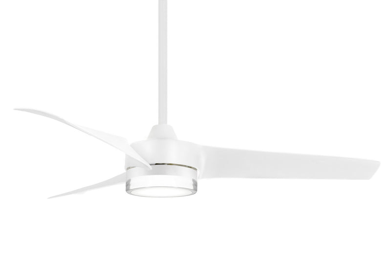 Minka-Aire F692L-WHF Veer 56" Ceiling Fan, Flat White Main Image.jpg
