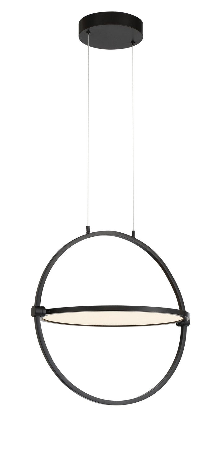 George Kovacs P5541-66A-L Studio 23 LED Pendant, Coal Main Image.jpg