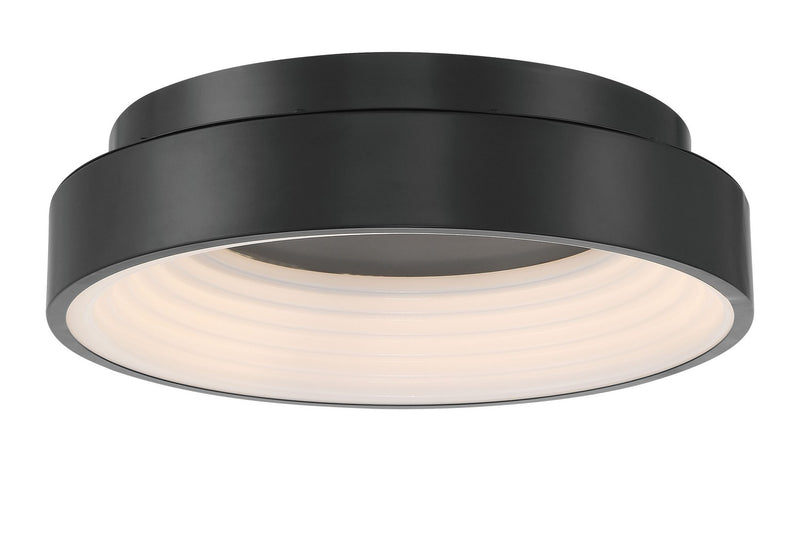George Kovacs P5551-66A-L Conc LED Flush Mount, Coal Main Image.jpg