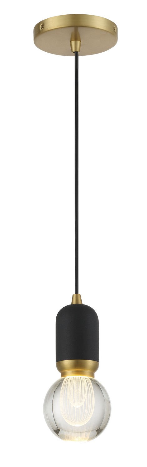 George Kovacs P5590-793-L Mixed Up LED Mini Pendant, Sand Coal And Mountain Gold Main Image.jpg