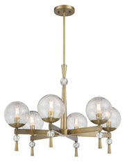 Minka-Lavery 1336-923 Populuxe Six Light Chandelier, Oxidized Aged Brass Main Image.jpg