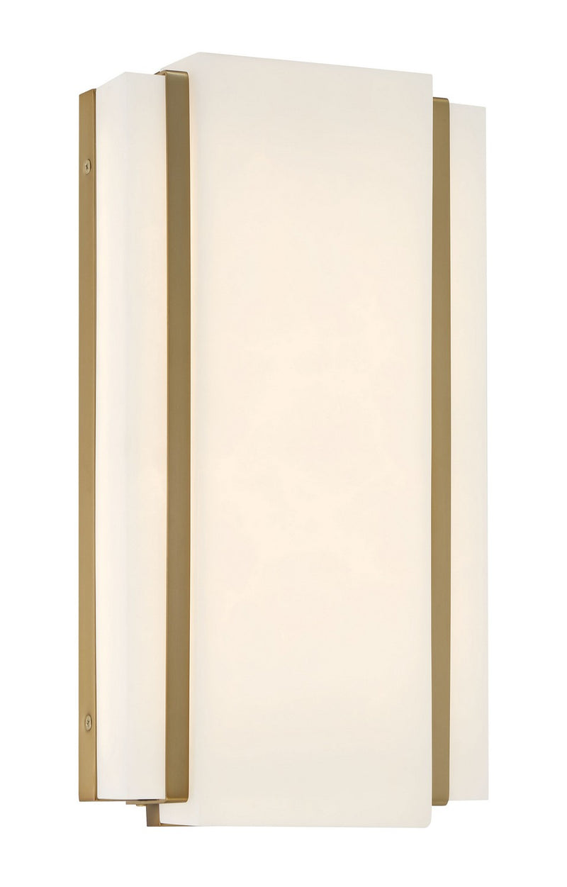 Minka-Lavery 221-695-L Tanzac LED Wall Sconce, Soft Brass Main Image.jpg