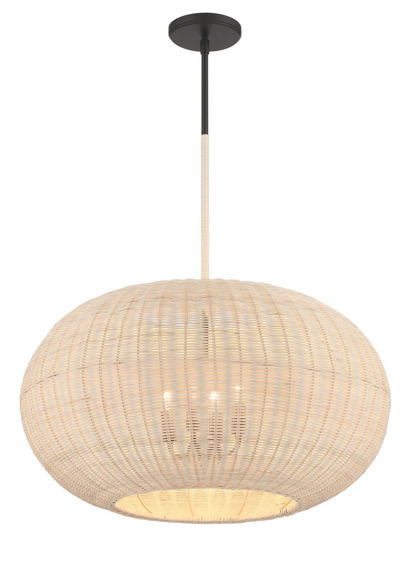 Minka-Lavery 3546-66A Modjeska Four Light Pendant, Coal Main Image.jpg