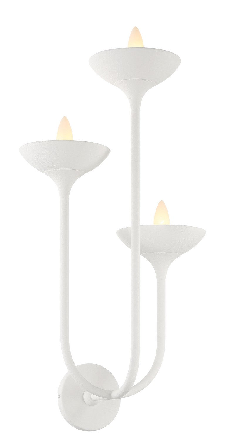 Minka-Lavery 4713-892 Ryton Three Light Wall Sconce, Plaster White Main Image.jpg