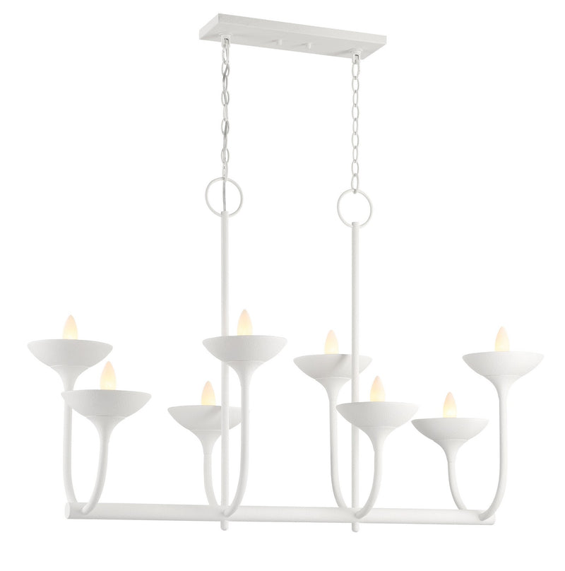 Minka-Lavery 4718-892 Ryton Eight Light Island Pendant, Plaster White Main Image.jpg