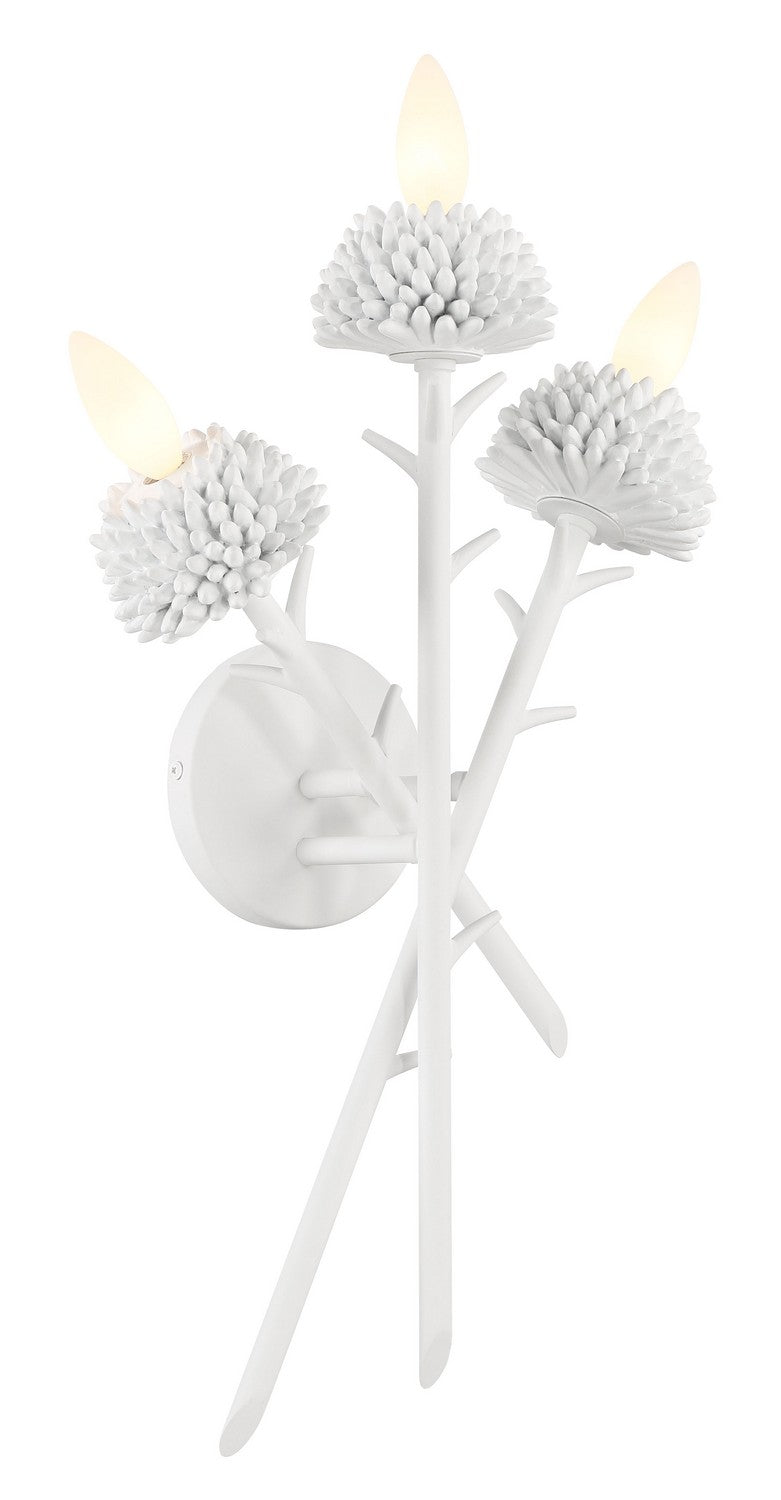 Minka-Lavery 5903-655 North Fork By Robin Baron Three Light Wall Sconce, Sand White Main Image.jpg