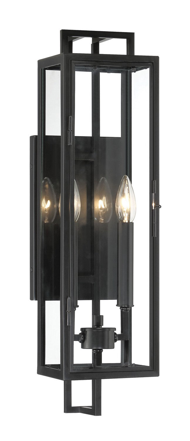 Minka-Lavery 73330-66A Knoll Road Two Light Outdoor Wall Mount, Coal Main Image.jpg