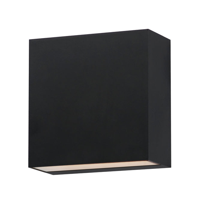 ET2 E23222-BK Cubed LED Outdoor Wall Sconce, Black Main Image.jpg