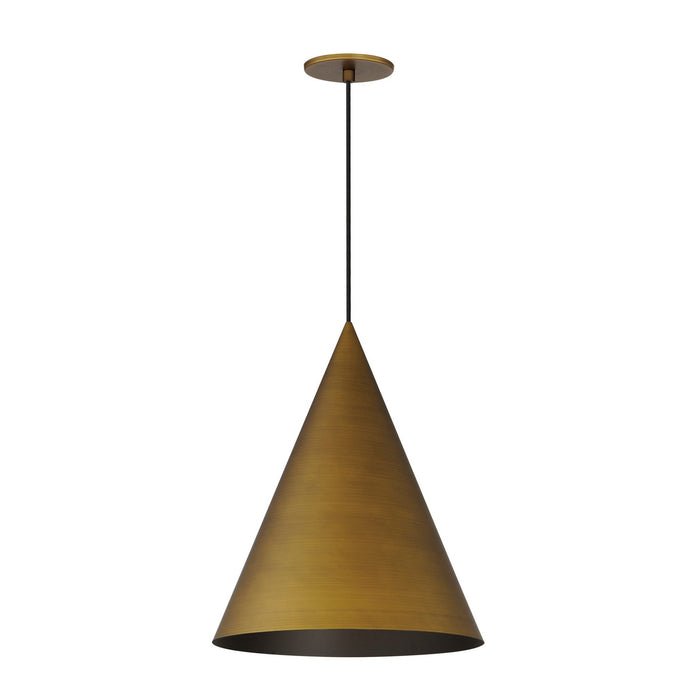 ET2 E34501-AB Pitch LED Pendant, Antique Brass Main Image.jpg