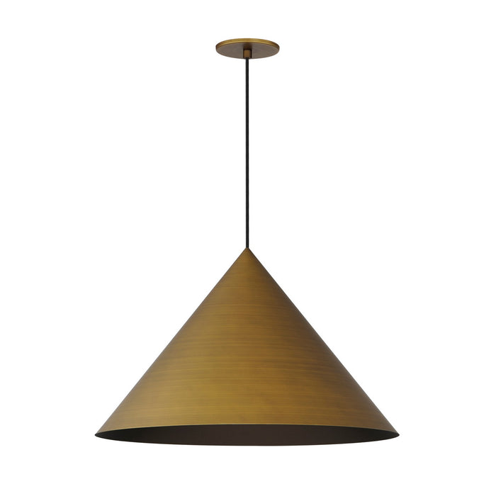 ET2 E34502-AB Pitch LED Pendant, Antique Brass Main Image.jpg