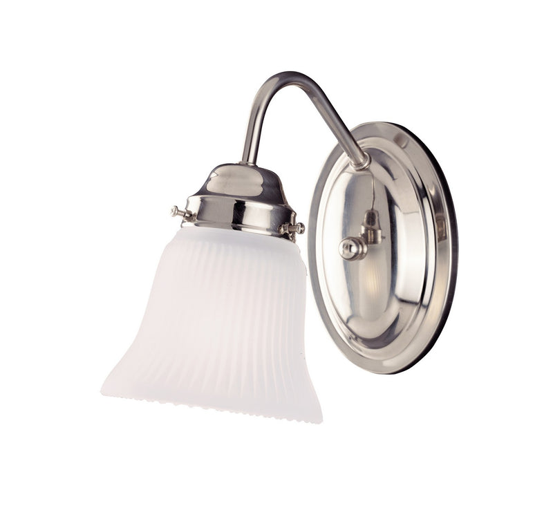 Savoy House 8-3280-1-SN One Light Wall Sconce, Satin Nickel