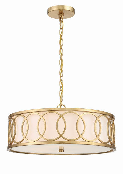 Crystorama 287-GA Graham Six Light Chandelier Antique Gold Alternate Image.jpg