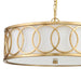 Crystorama 287-GA Graham Six Light Chandelier Antique Gold Alternate Image 4.jpg
