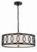 Crystorama 287-MK Graham Six Light Chandelier Matte Black Alternate Image.jpg