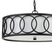 Crystorama 287-MK Graham Six Light Chandelier Matte Black Alternate Image 4.jpg