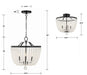 Crystorama 604-MK-FR_CEILING Rylee Four Light Semi Flush Mount Matte Black Alternate Image 4.jpg