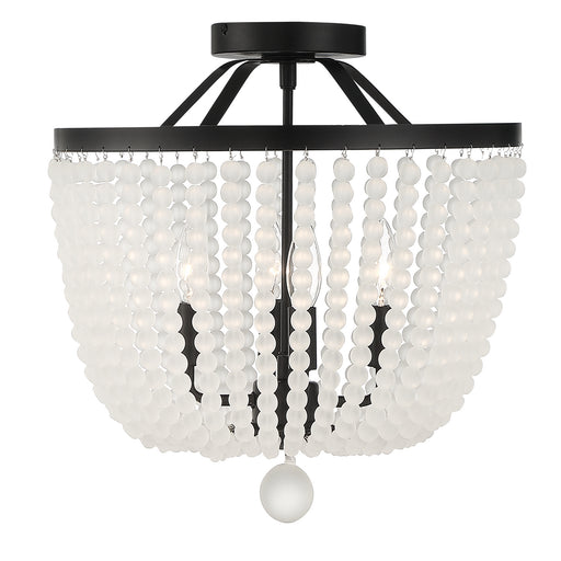 Crystorama 604-MK-FR_CEILING Rylee Four Light Semi Flush Mount Matte Black Main Image.jpg