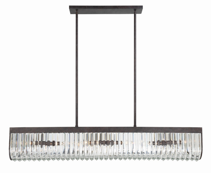 Crystorama ALI-B2007-CZ Alister Six Light Chandelier Charcoal Bronze Main Image.jpg