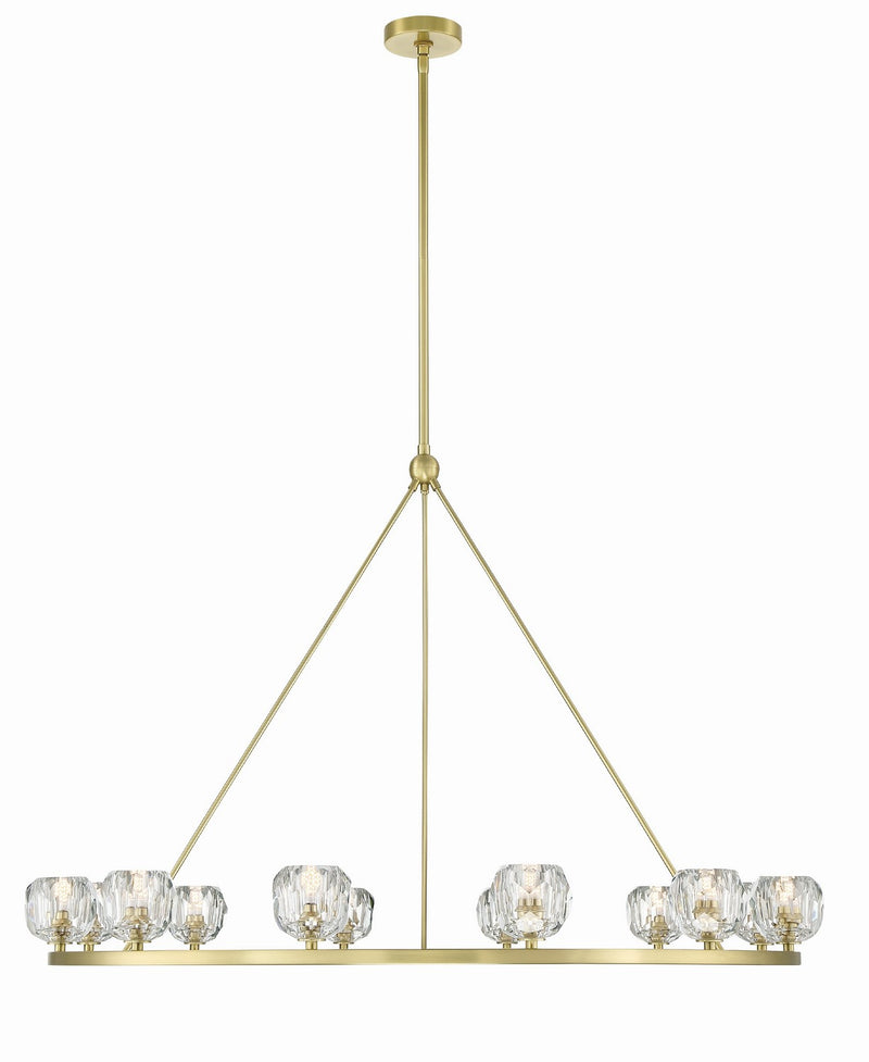 Crystorama ARA-10266-SB Aragon LED Chandelier Soft Brass Main Image.jpg