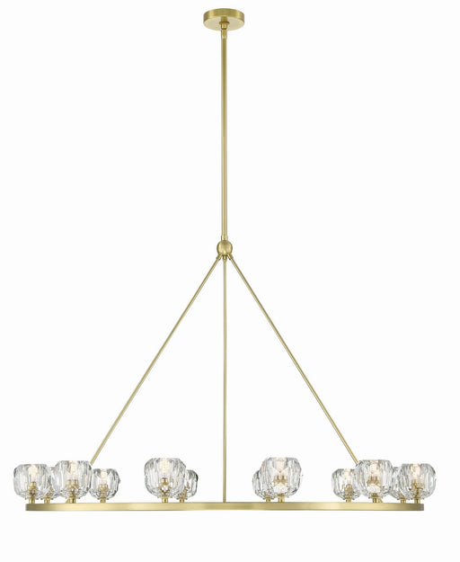 Crystorama ARA-10266-SB Aragon LED Chandelier Soft Brass Main Image.jpg