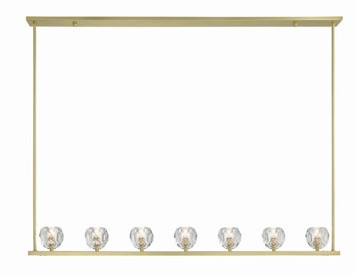 Crystorama ARA-10267-SB Aragon LED Chandelier Soft Brass Main Image.jpg