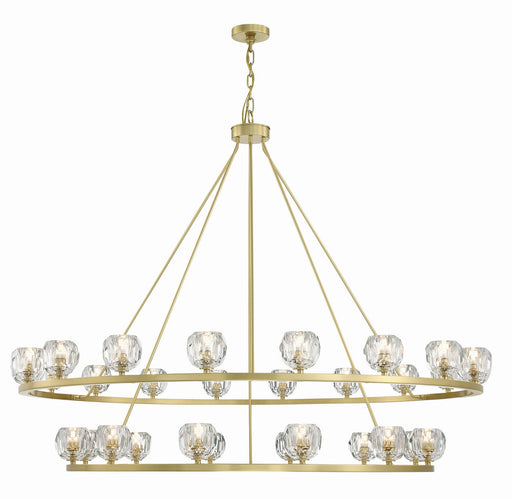 Crystorama ARA-10269-SB Aragon LED Chandelier Soft Brass Main Image.jpg
