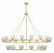 Crystorama ARA-10269-SB Aragon LED Chandelier Soft Brass Main Image.jpg
