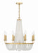 Crystorama BLA-10668-GA Bella Eight Light Chandelier Antique Gold Main Image.jpg