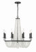 Crystorama BLA-10668-MK Bella Eight Light Chandelier Matte Black Main Image.jpg