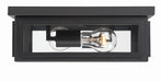 Crystorama BYR-80100-MK Byron Two Light Outdoor Flush Mount Matte Black Main Image.jpg