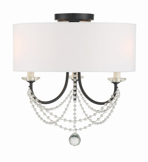Crystorama DEL-90803-MK_CEILING Delilah Three Light Semi Flush Mount Matte Black Main Image.jpg