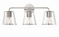 Crystorama FUL-913-PN-CL Fulton Three Light Bath Polished Nickel Main Image.jpg
