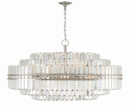 Crystorama HAY-1409-PN Hayes 32 Light Chandelier Polished Nickel Main Image.jpg