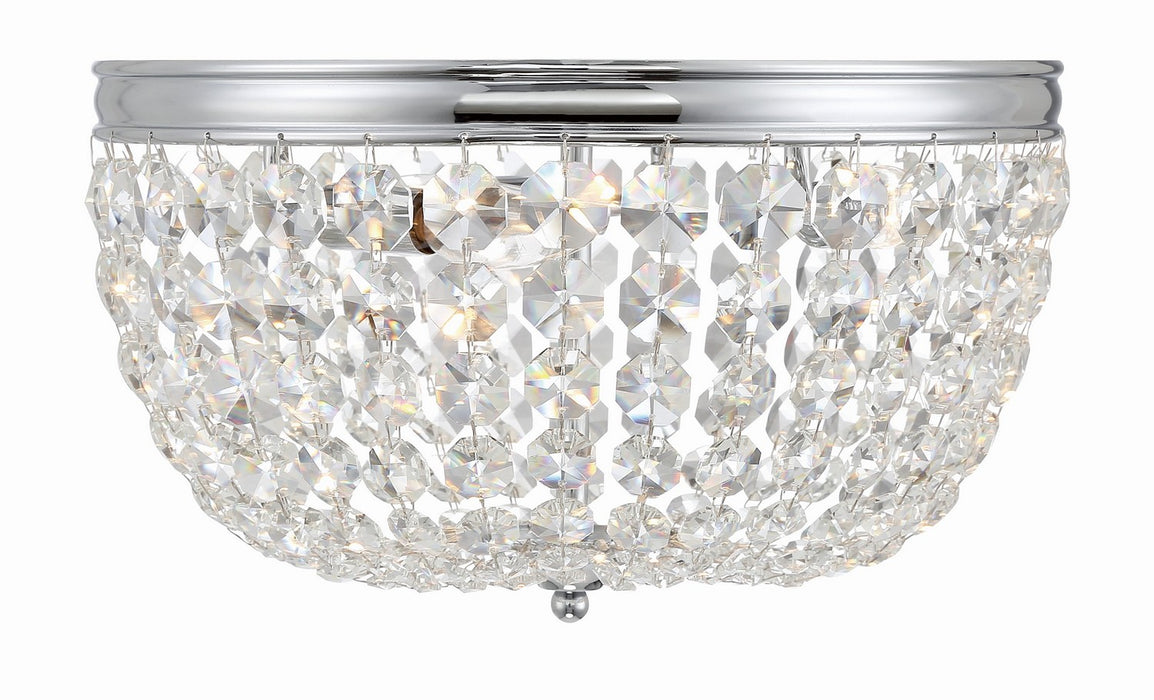 Crystorama NOL-314-CH-CL-MWP Nola Three Light Flush Mount Polished Chrome Main Image.jpg
